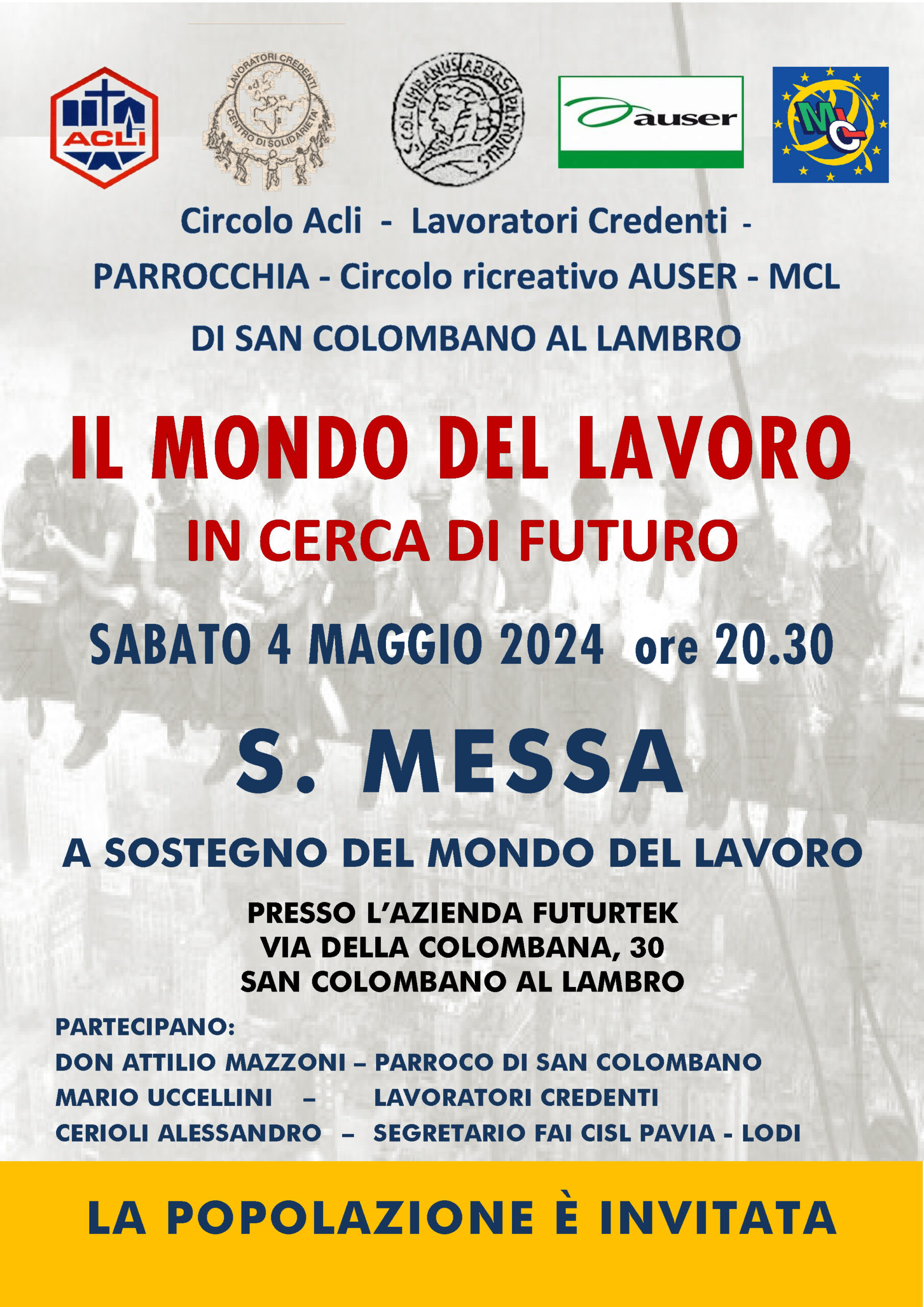 S. Messa per il mondo del Lavoro